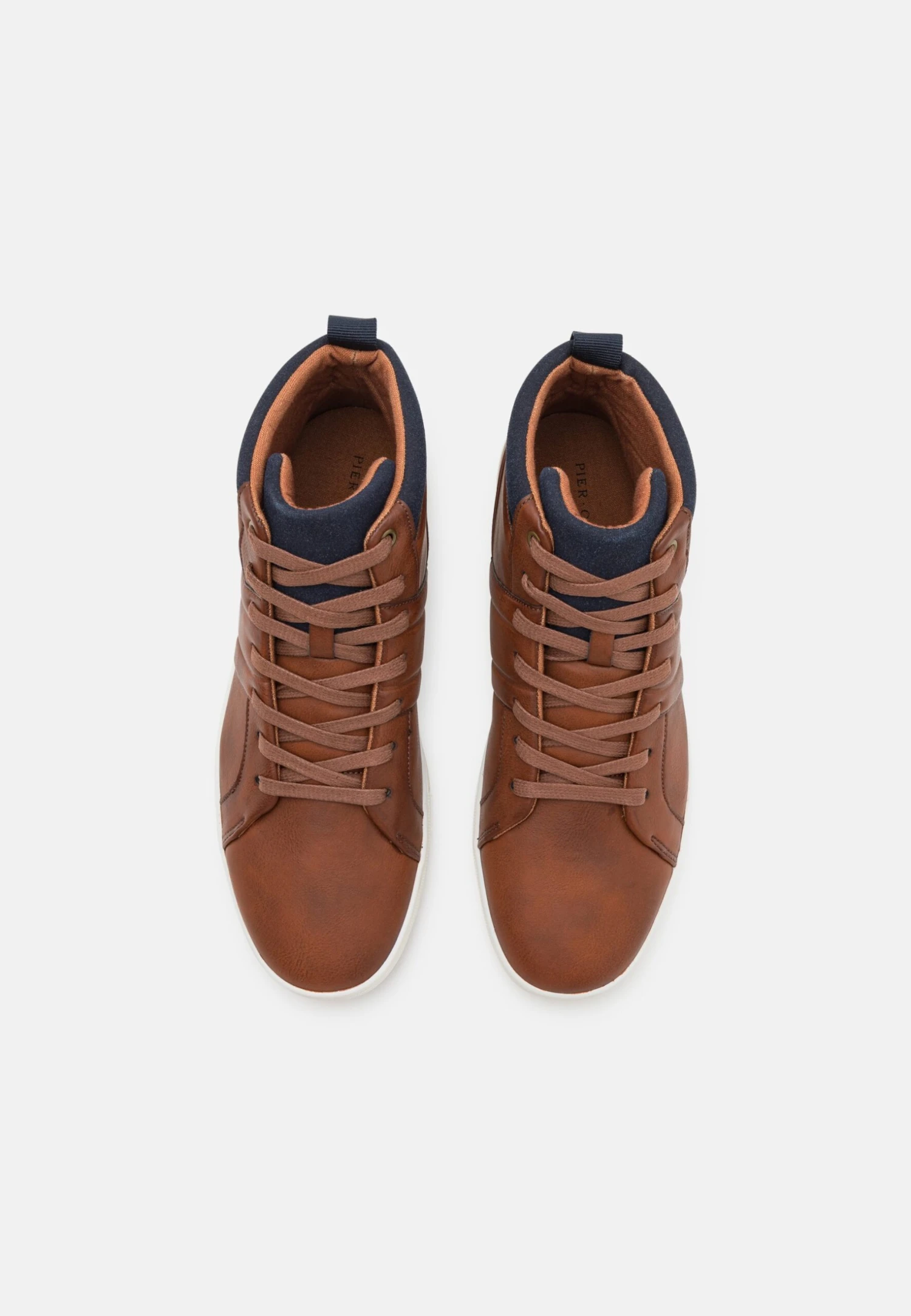 Pier One Sneakers Hoog - Cognac - Image 4