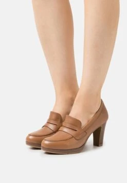 Pier One Leather- Klassieke Pumps - Cognac