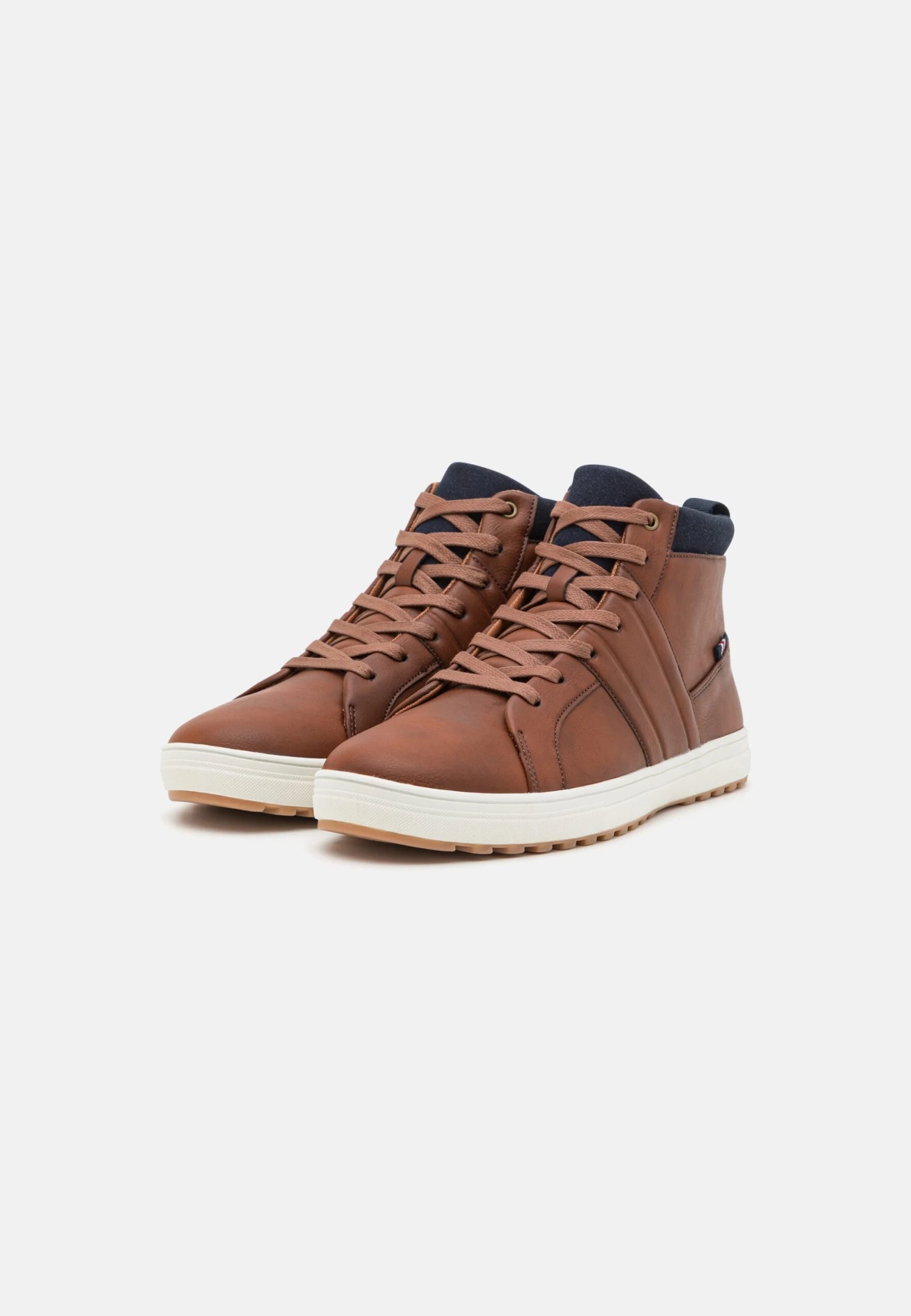 Pier One Sneakers Hoog - Cognac - Image 2