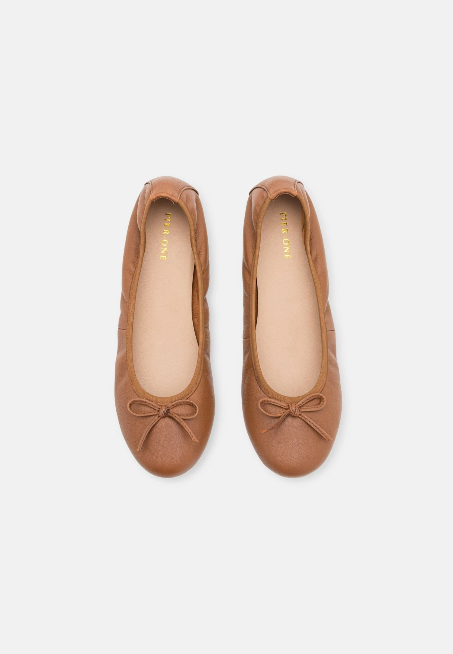 Pier One Leather - Ballerina'S - Cognac - Image 6
