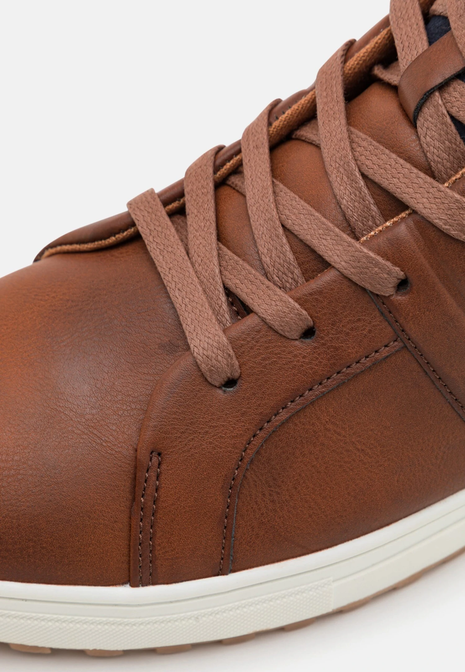 Pier One Sneakers Hoog - Cognac - Image 6